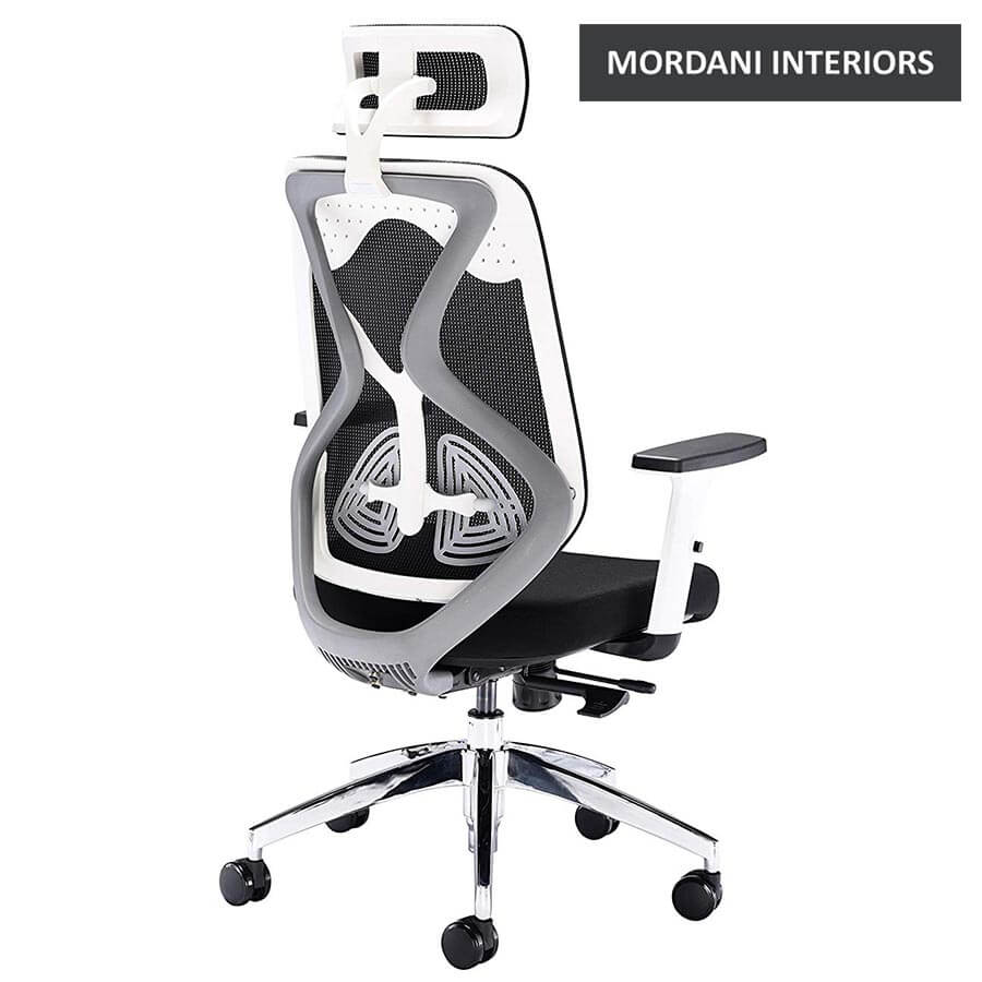 White Octopus High Back Ergonomic Office Chair
